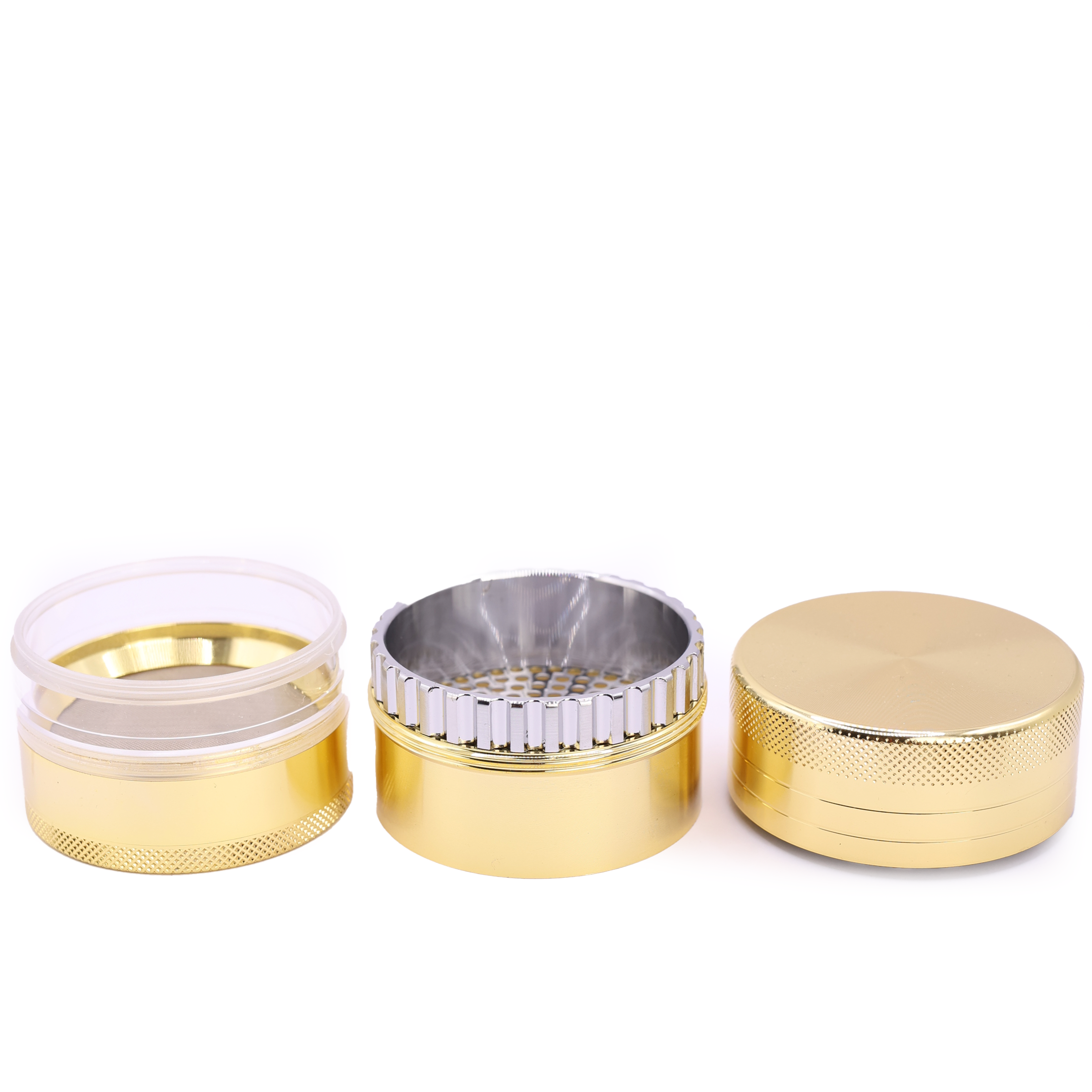 Gold Window Spiral Metall Mühle / Grinder