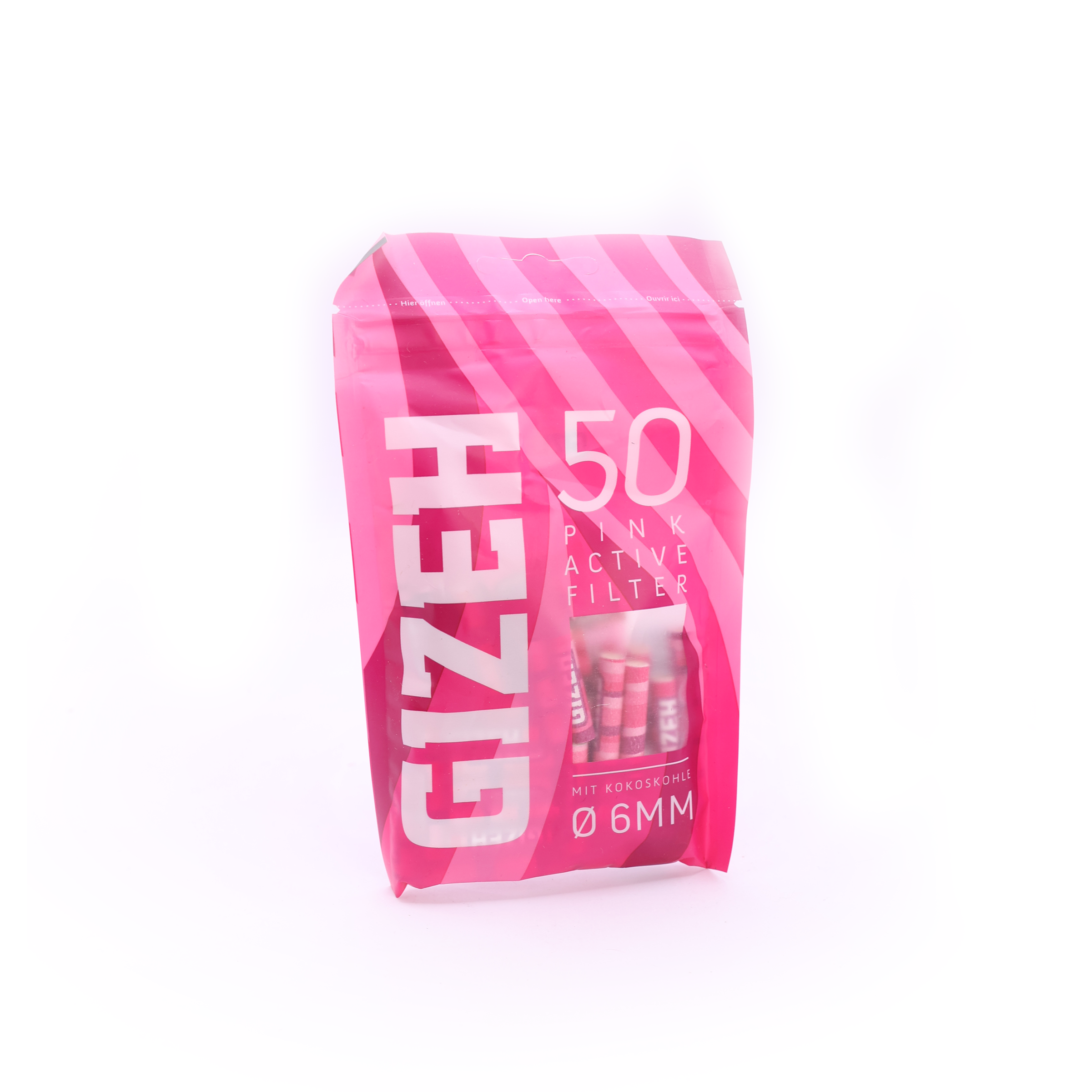 GIZEH PINK Active Filter Slim ø 6mm