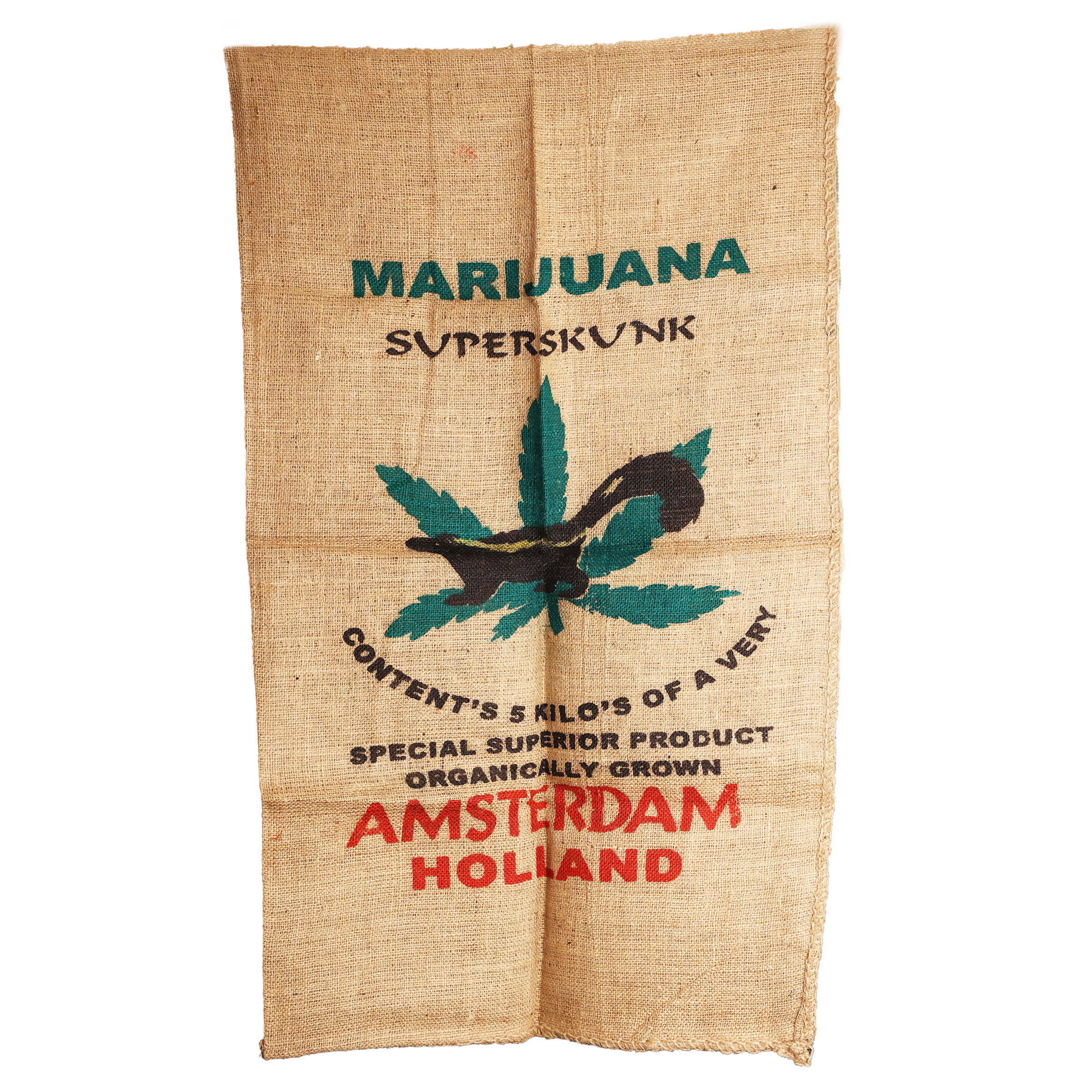 Gunnysack Jutesack "Superskunk Amsterdam"