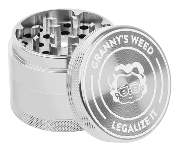 Granny´s Weed CNC Aluminium Grinder/Pollinator, ø 60mm