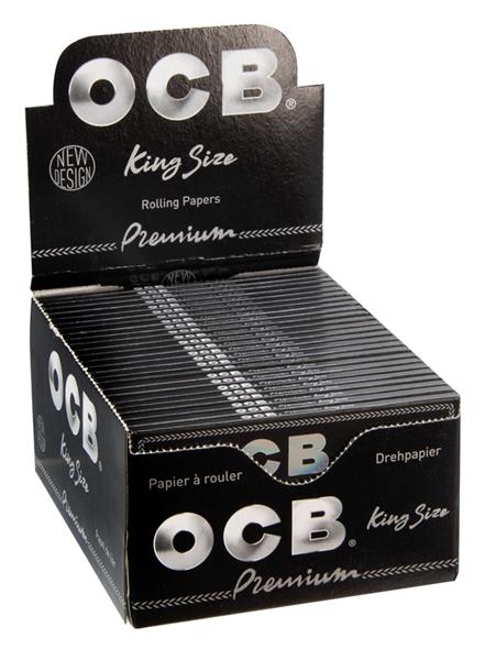 OCB Schwarz Premium King Size Zigarettenpapier