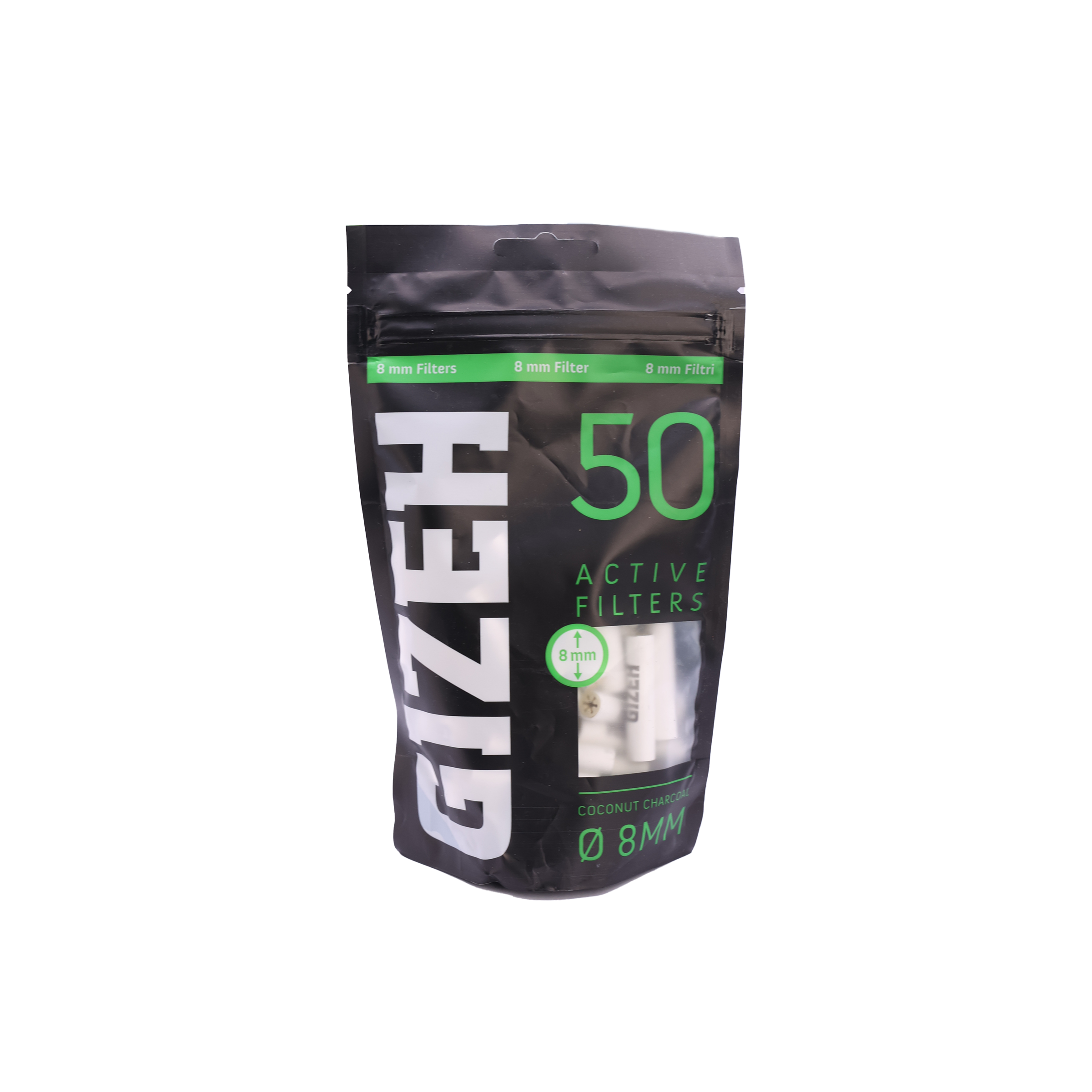 GIZEH BLACK Active Filter ø 8mm