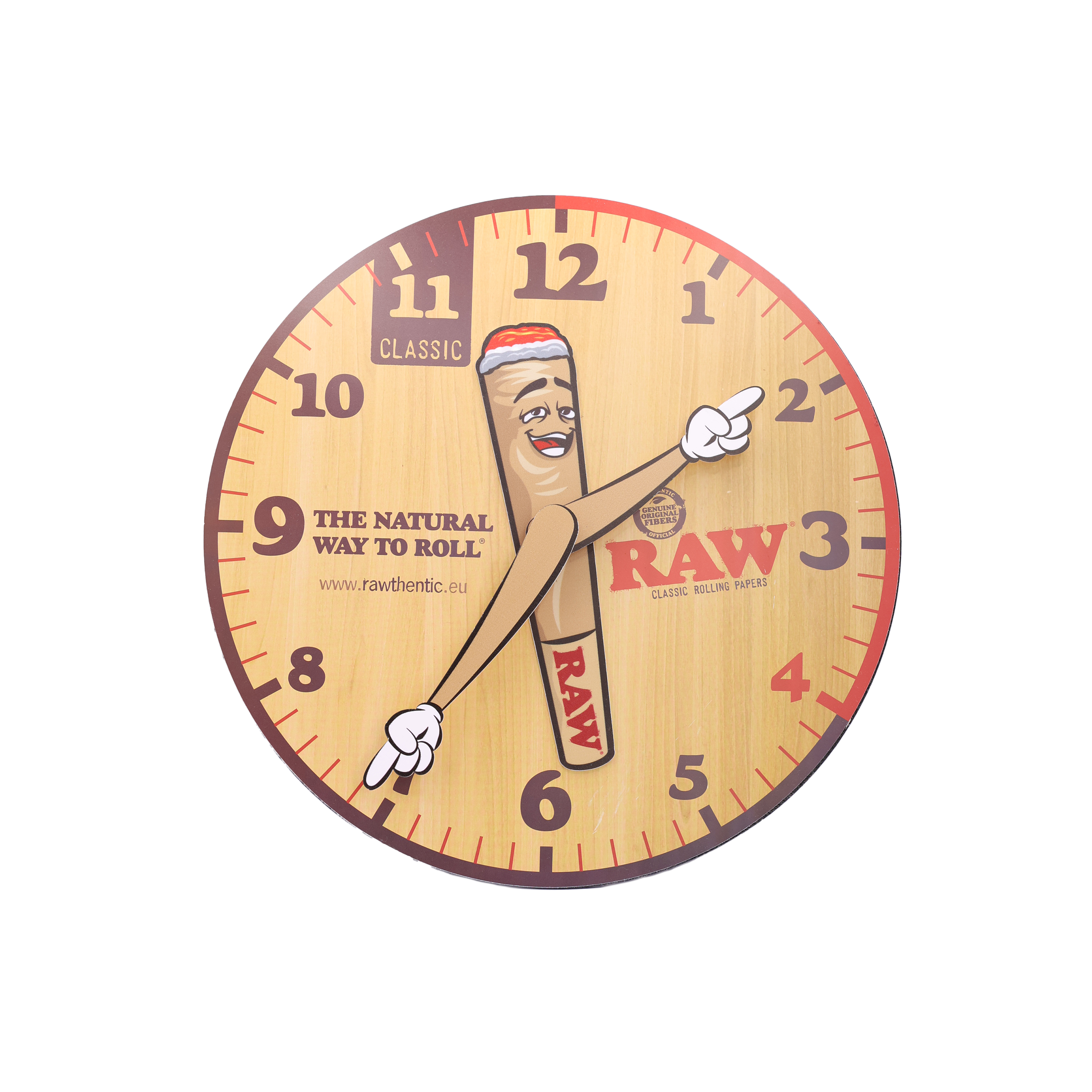 RAW CONE Wanduhr