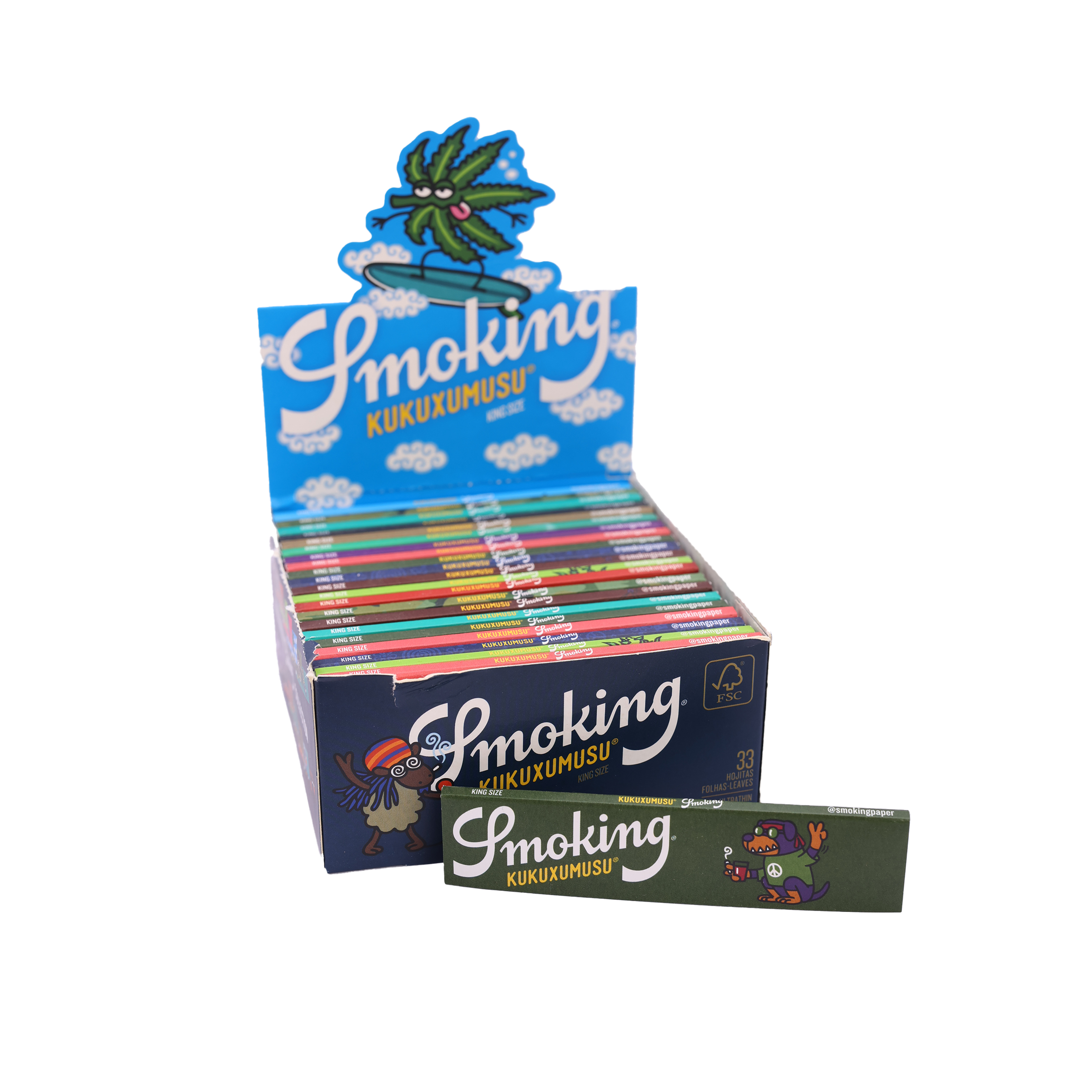 Smoking KUKUXUMUSU *New Collection* King Size Zigarettenpapier