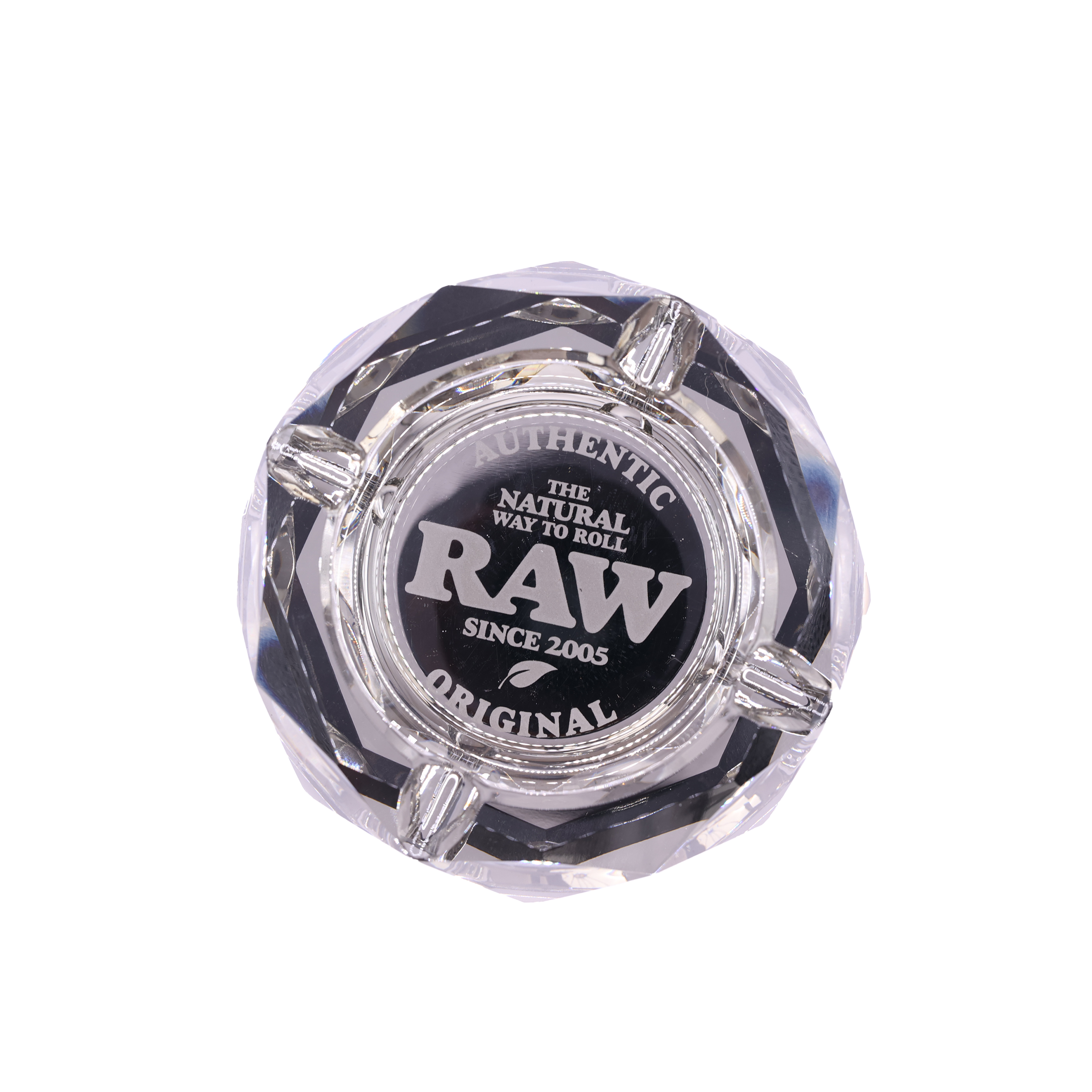 RAW Kristallglas Aschenbecher Darkside