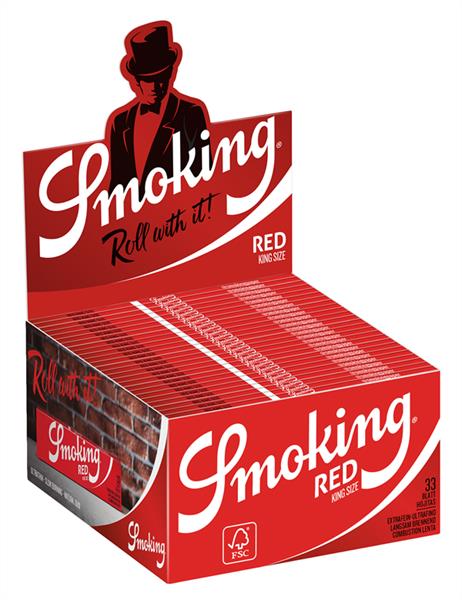 Smoking Red King Size Zigarettenpapier