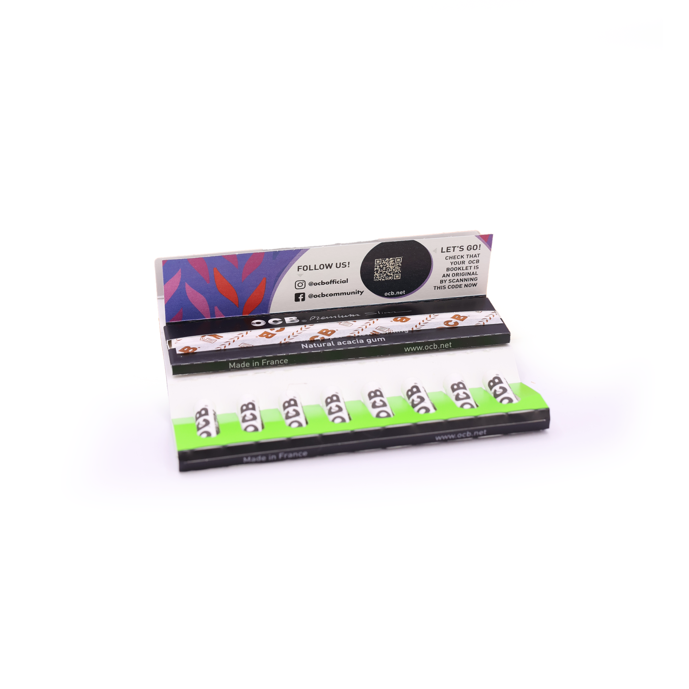 OCB Premium Long Slim Papier + OCB Activ Tips Slim 7mm