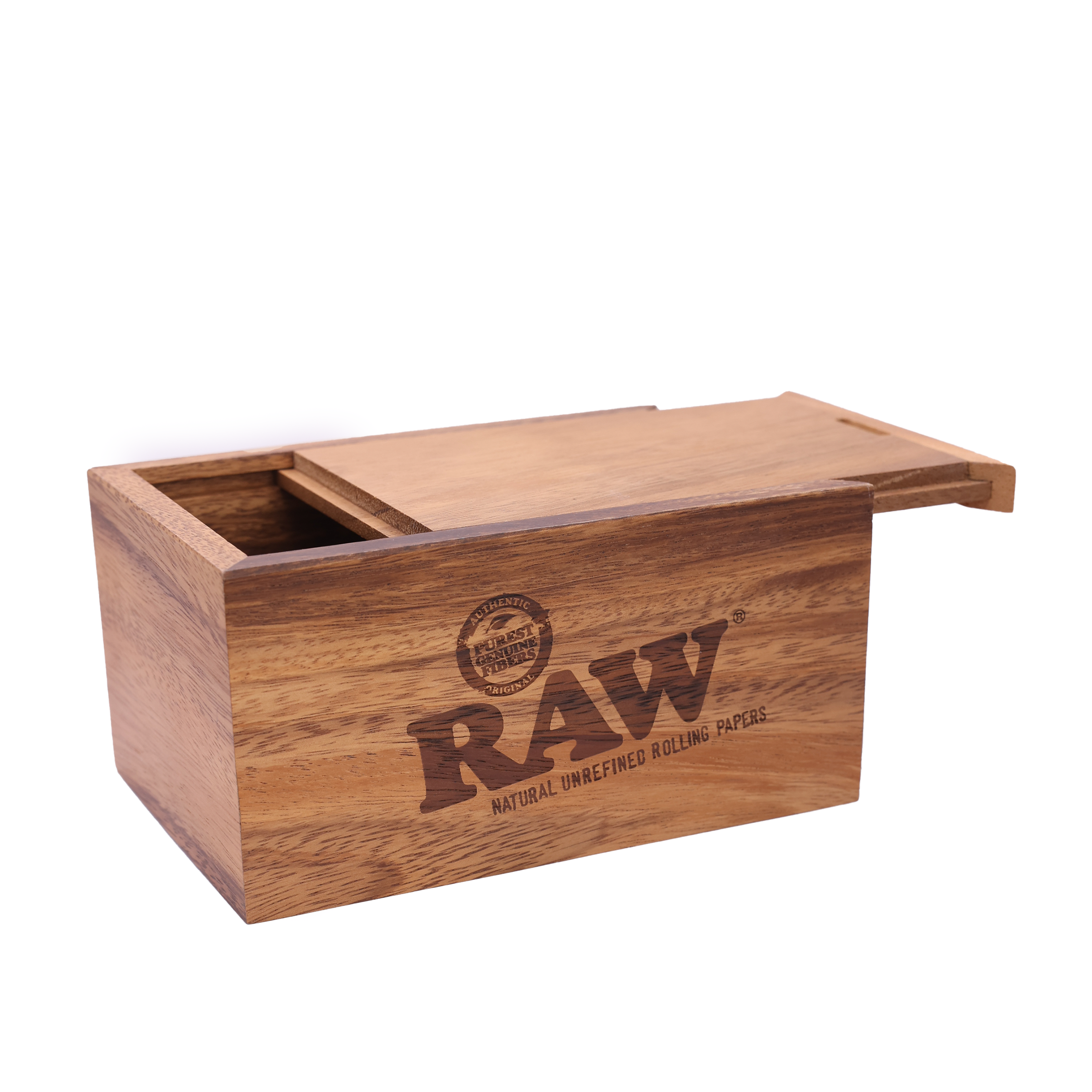 RAW Slide Box Holzbox groß mit Schiebedeckel