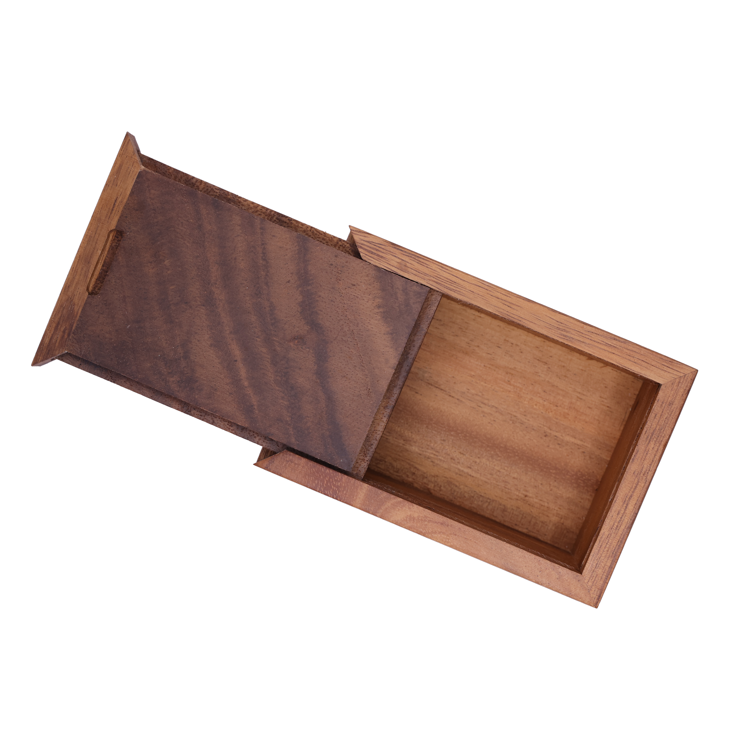 RAW Slide Box Holzbox klein mit Schiebedeckel
